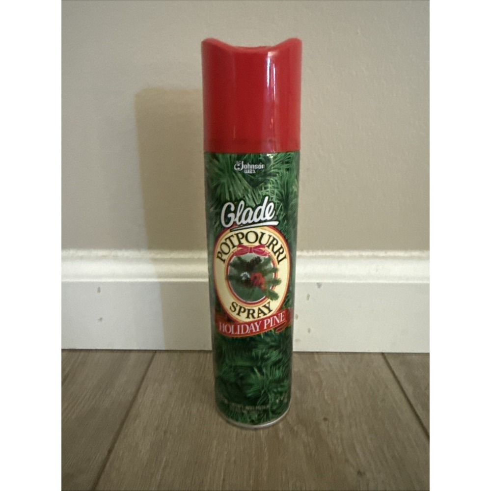 Glade Vintage Potpourri Spray‎ Pine 1994 Christmas Holiday 9oz New Unused